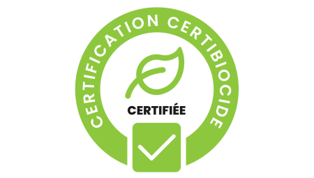 Entreprise détentrice du certibiocide, application de protocles d'hygiene et sécurité stricts et usage de produits biocides. Elimination de 99% des agents pathogènes 